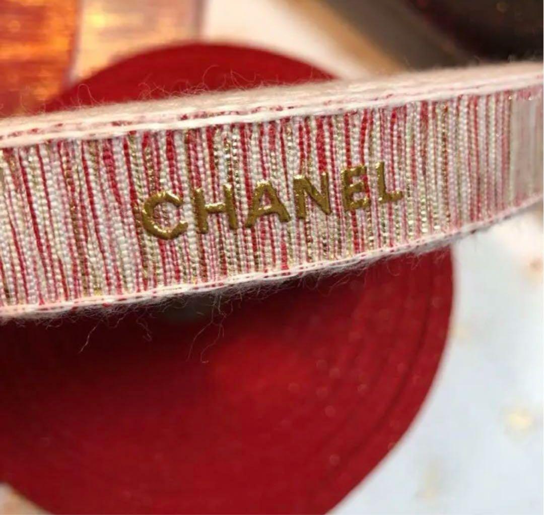 シャネル　2021年クリスマス限定　リボン　2ロールセット