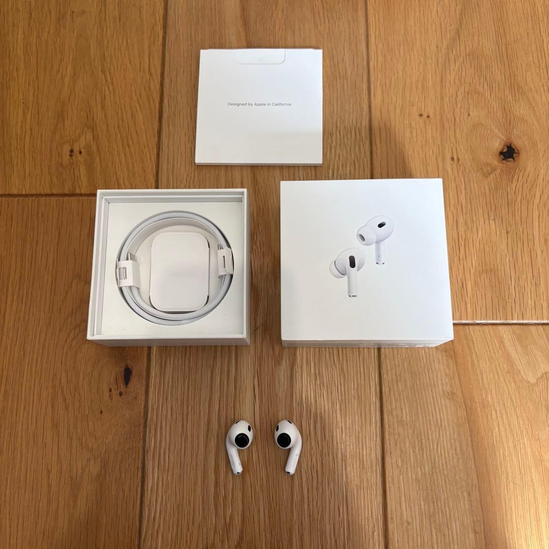 AirPods Pro 第2世代 イヤホン両耳 本体のみ 付属品付き