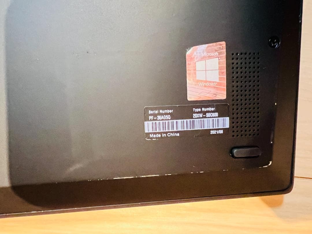 Windowsノート本体 ThinkPad X1 Carbon Gen9 i7 16GB 512GB