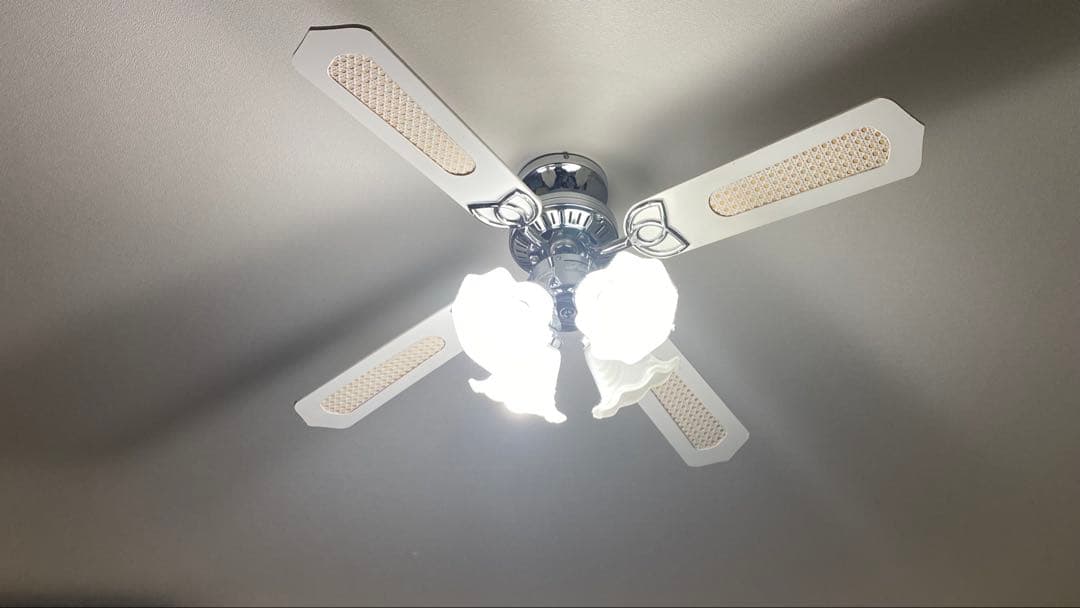 たーくん★プロフ必読★　シーリングライト　ファン付き ホワイト シーリング