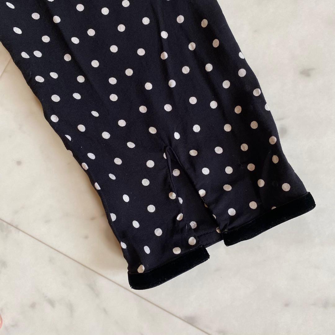 【美品】SINME シンメ　ドットロングワンピース　サイズM