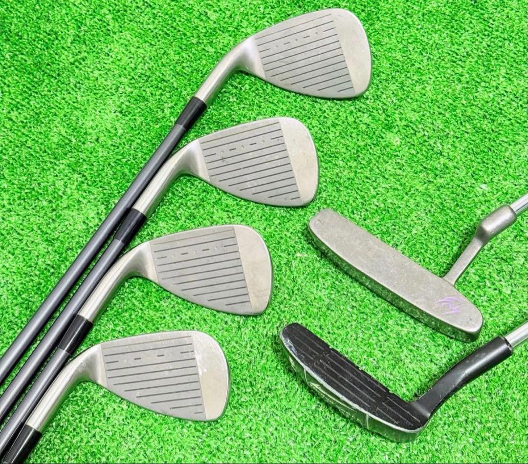 キャロウェイ エフィル 初心者 レディース ゴルフクラブ ハーフセット 一式