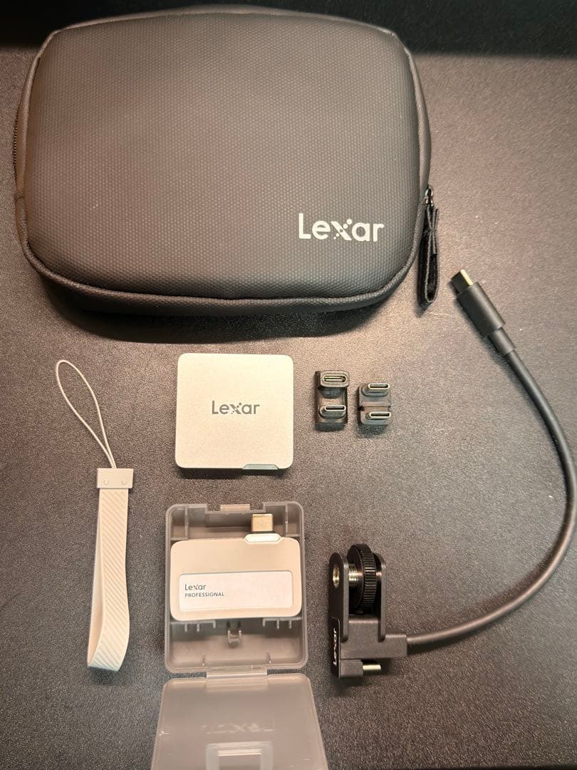 Lexar Professional Go SSD 1TB ハブ付き