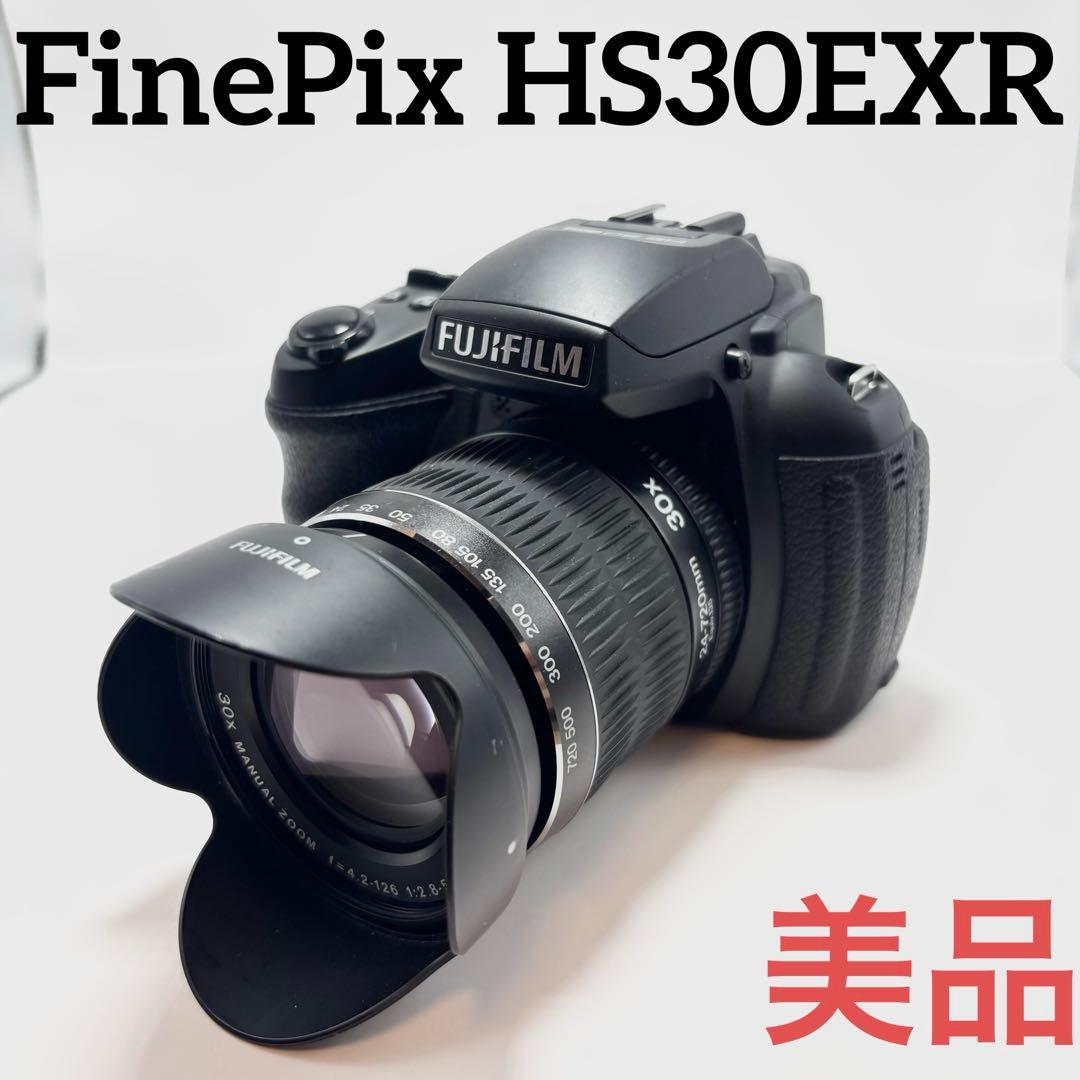 【美品】FUJIFILM FinePix HS30EXR デジタルカメラ