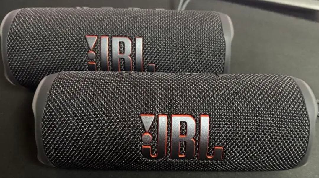 JBL FLIP6 ブラック ワイヤレススピーカー【美品】