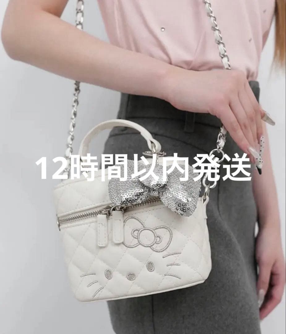 Hello Darich キルティングスクエアミニバッグ