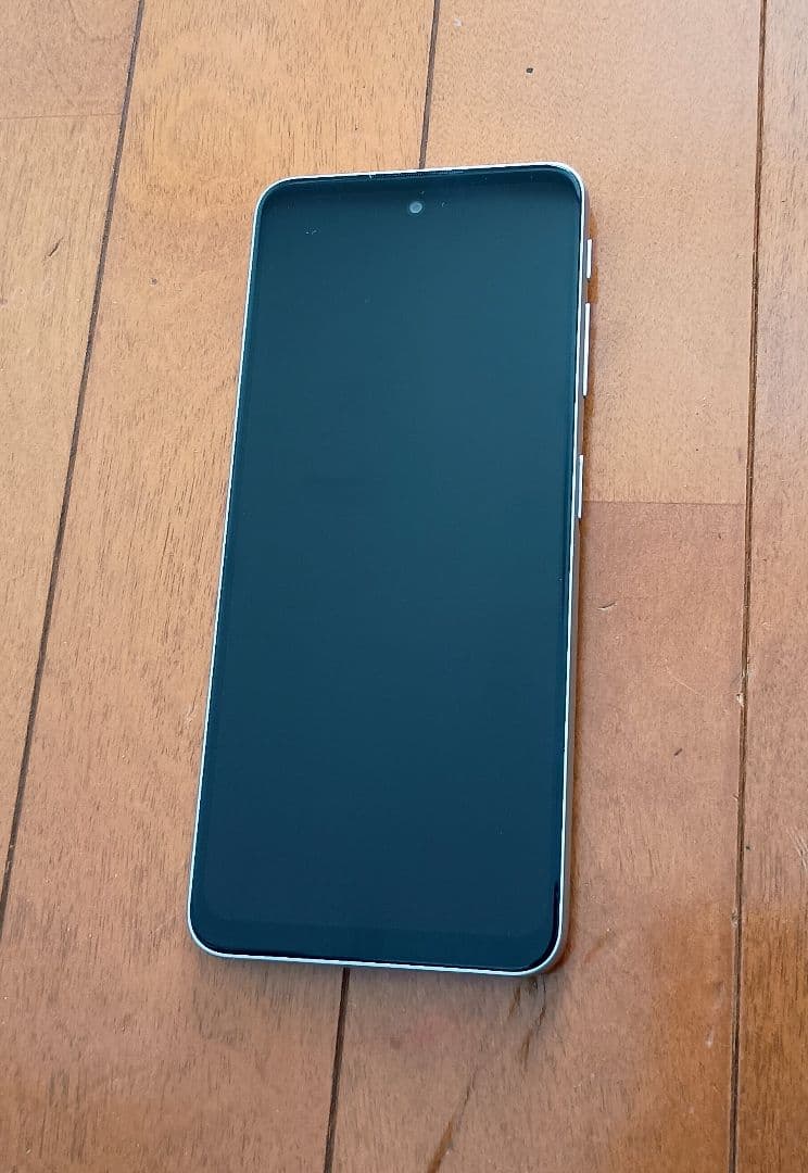 美品 Moto g52j 5G パールホワイト+Apple充電器+ケーブル