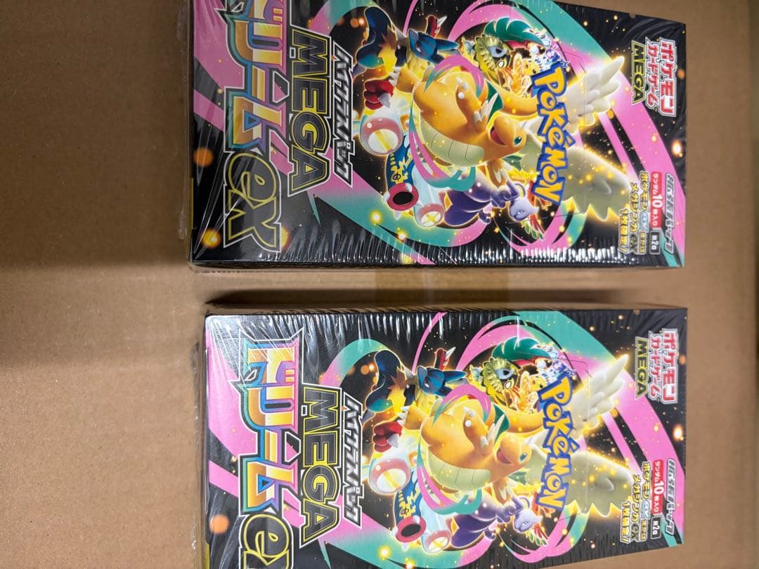 ポケモンカード　メガドリームex 2BOXシュリンク付