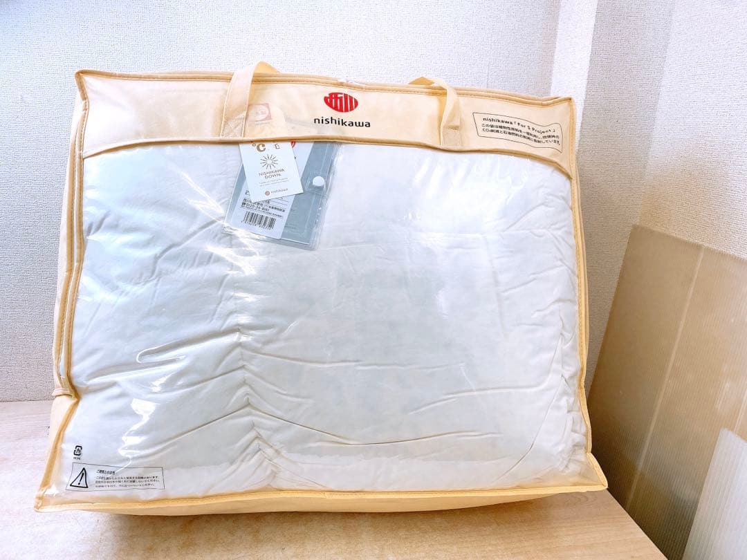 ト*ー様 西川 羽毛掛けふとん ダウン93％ フェザー7% 2.1kg 日本製