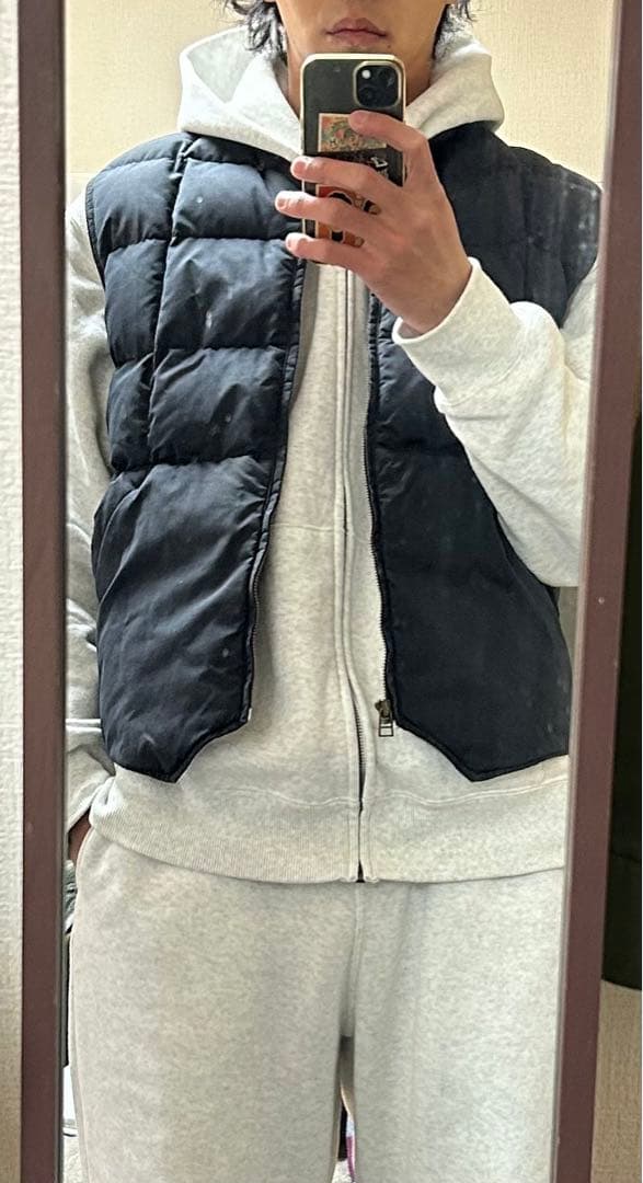 Eddie Bauer ネイビー ダウンベスト