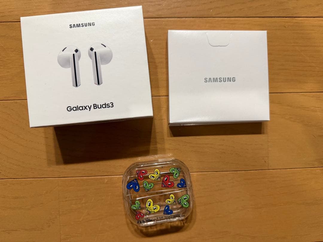 Samsung Galaxy Buds3 ワイヤレスイヤホン ケース付き