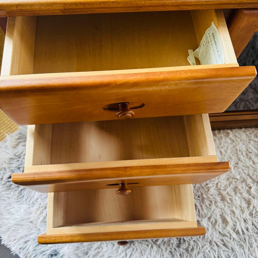美品★カリモク サイドボード リビングボード キャビネット TVボード　飾棚