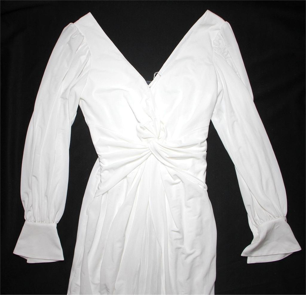 M*様 セルフポートレイト マキシ ワンピース アイボリー 白 UK12 未使用