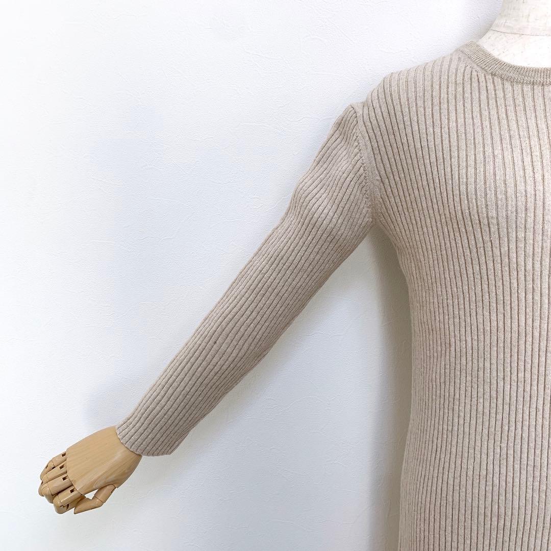 【ゆみちゃん✨】❤️プラージュ✨サイズF✨リブニットワンピース✨