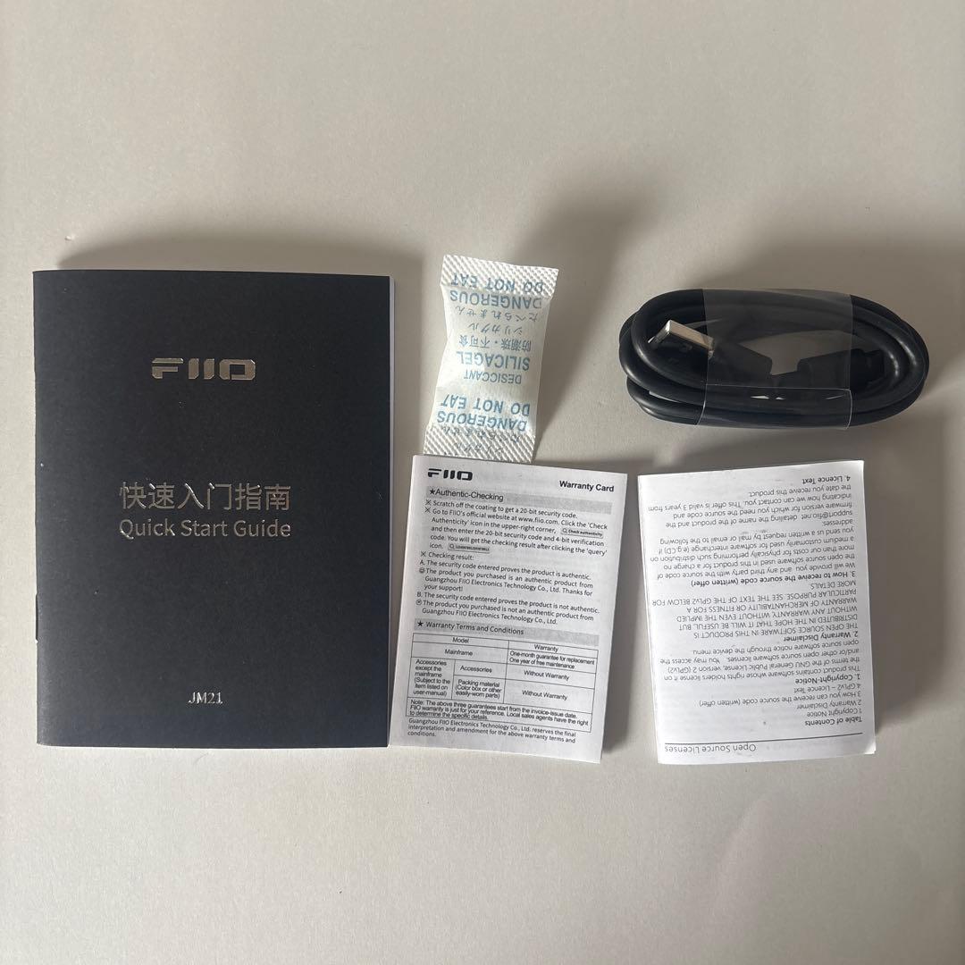 FIIO JM21 Android DAP ブラック