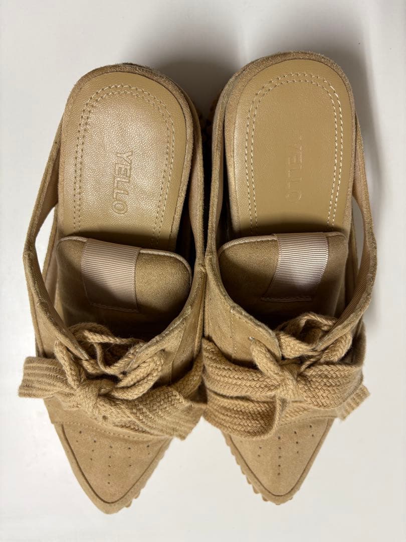 値下しました　yello スニーカーミュール　美品