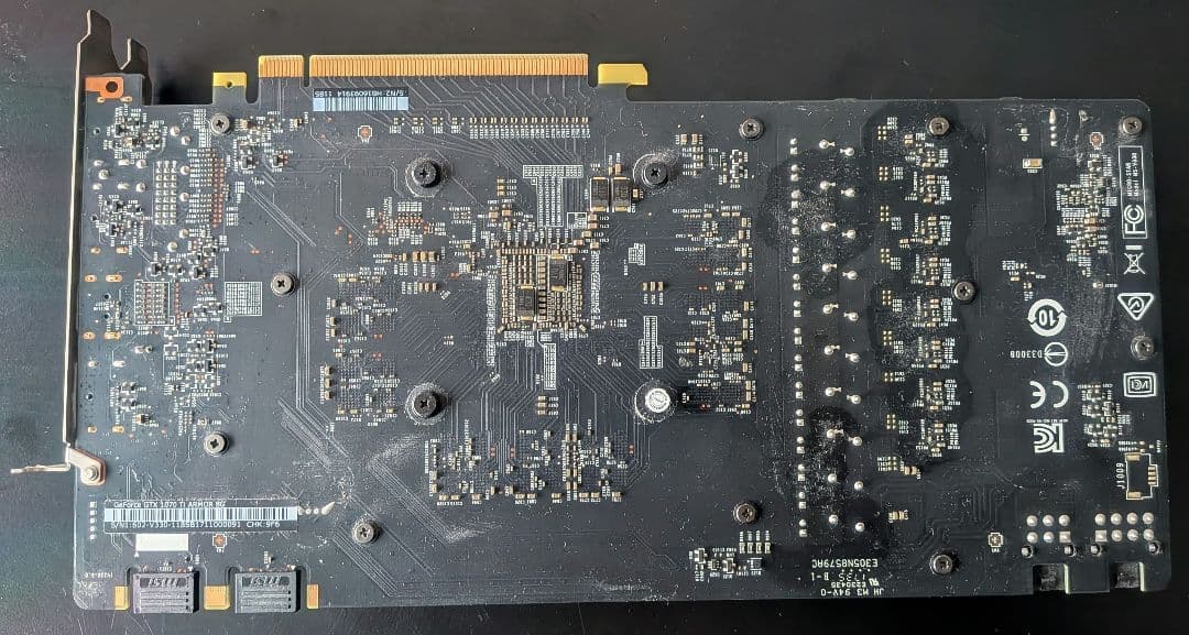 グラフィックボード・グラボ・ビデオカード MSI GeForce GTX 1070 Ti ARMOR