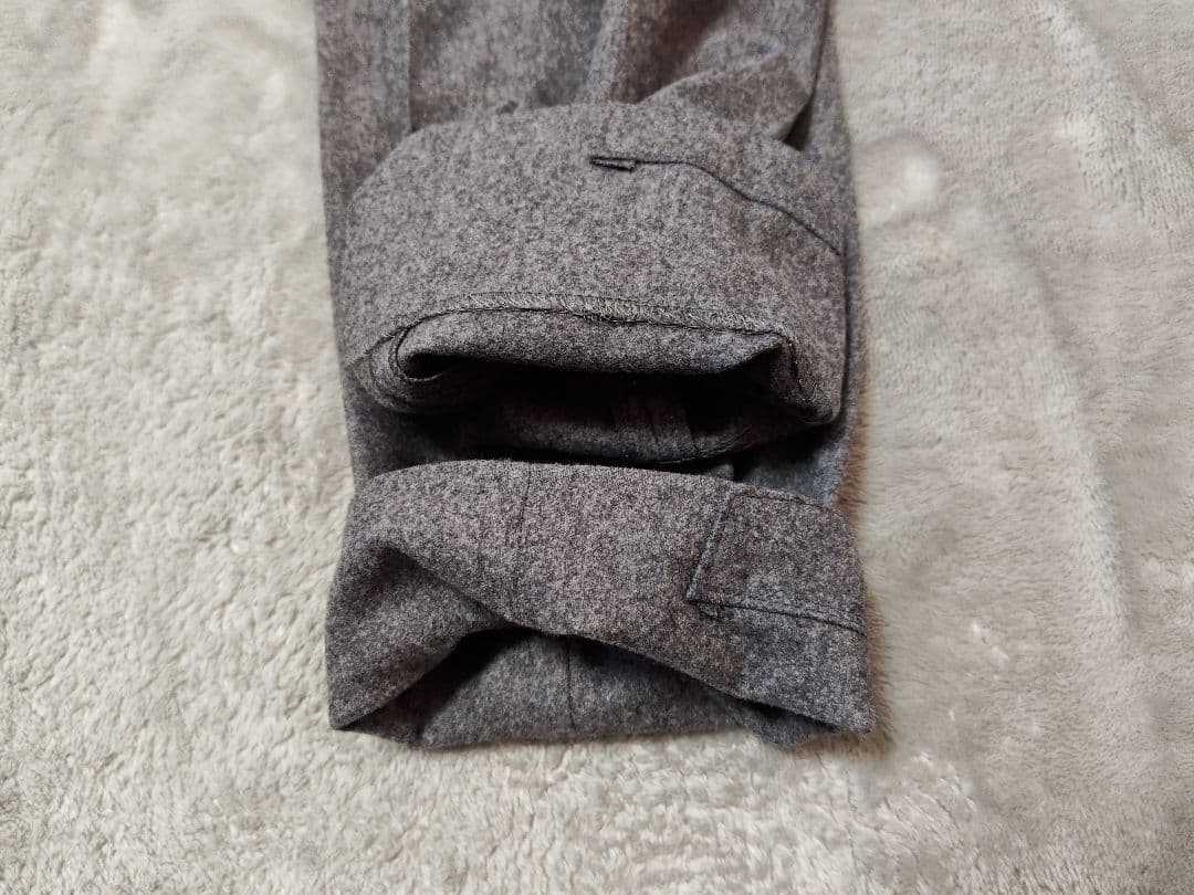 INCOTEX SUPER100's ウール スリムフィット スラックス 44