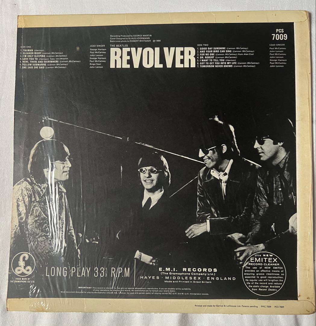 【値下げ】希少UK版ビートルズ REVOLVER レコード
