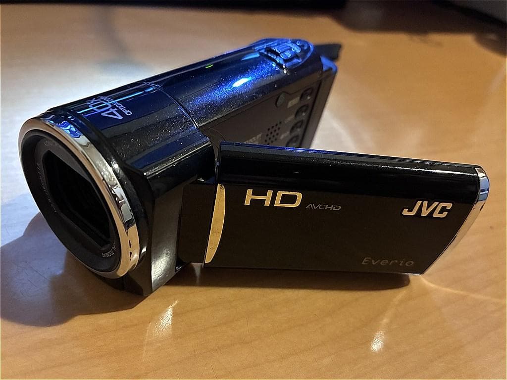 JVC Everio HDビデオカメラ 40倍ズーム エブリオ ビクター