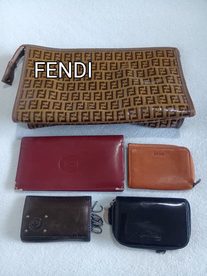 FENDI FFロゴ ポーチ 大きめ カルチェ他全5点 まとめ売り❣️