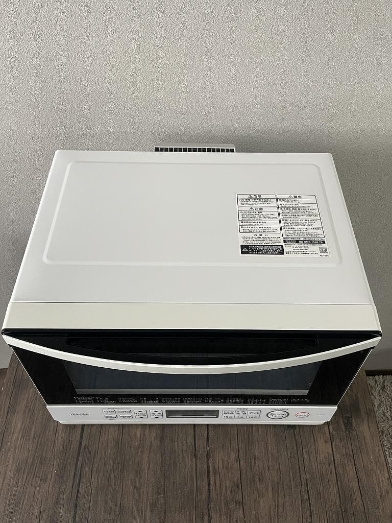 【美品】東芝　オーブンレンジ　ER-VD70（W）2021年製