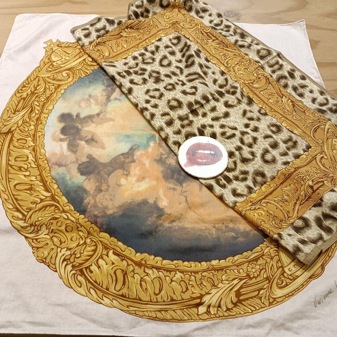 Vivienne Westwood レオパードプッティ2枚とミラー
