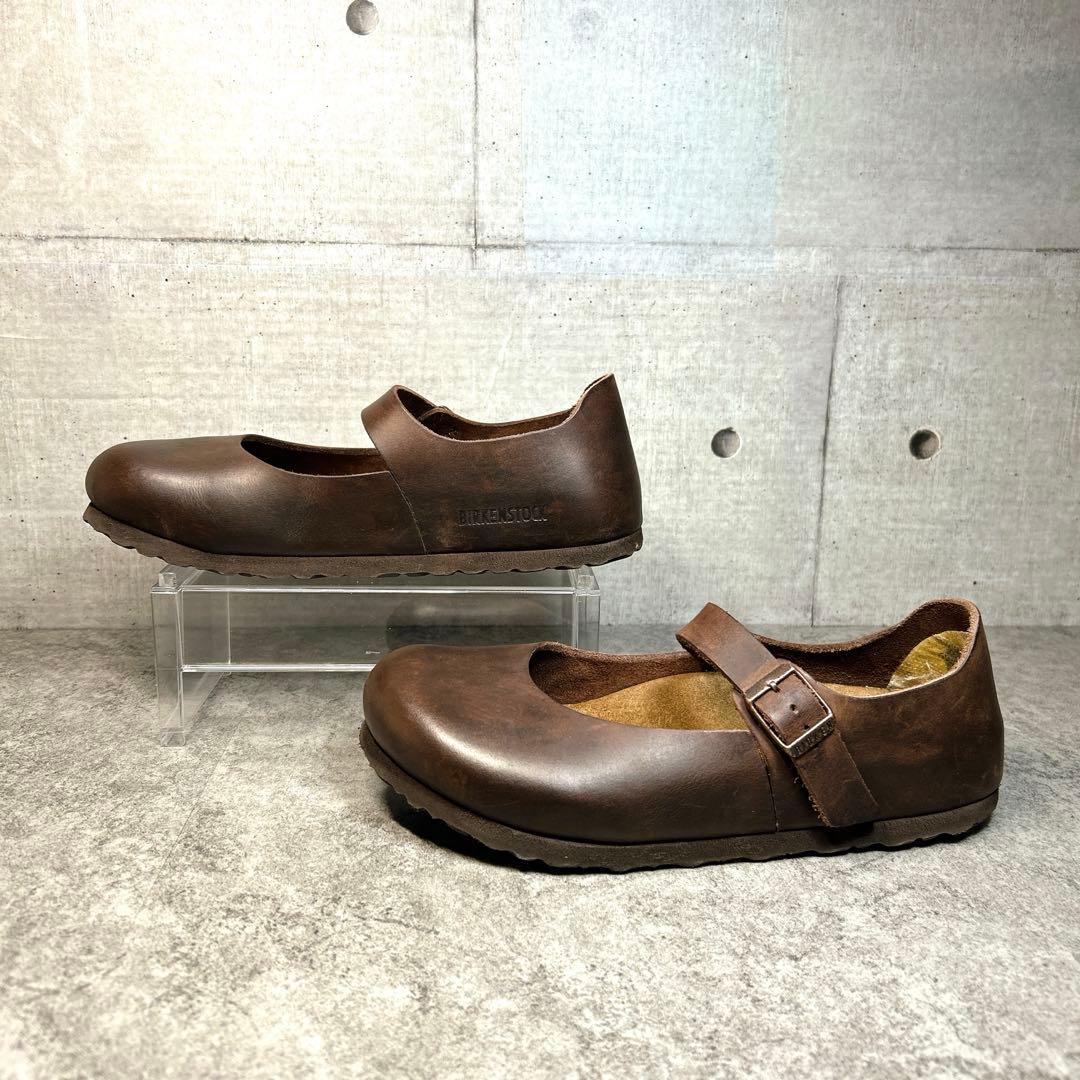 未使用級【ビルケンシュトック】マントバ/MANTOVA/濃茶/廃盤 /ナロー幅◎