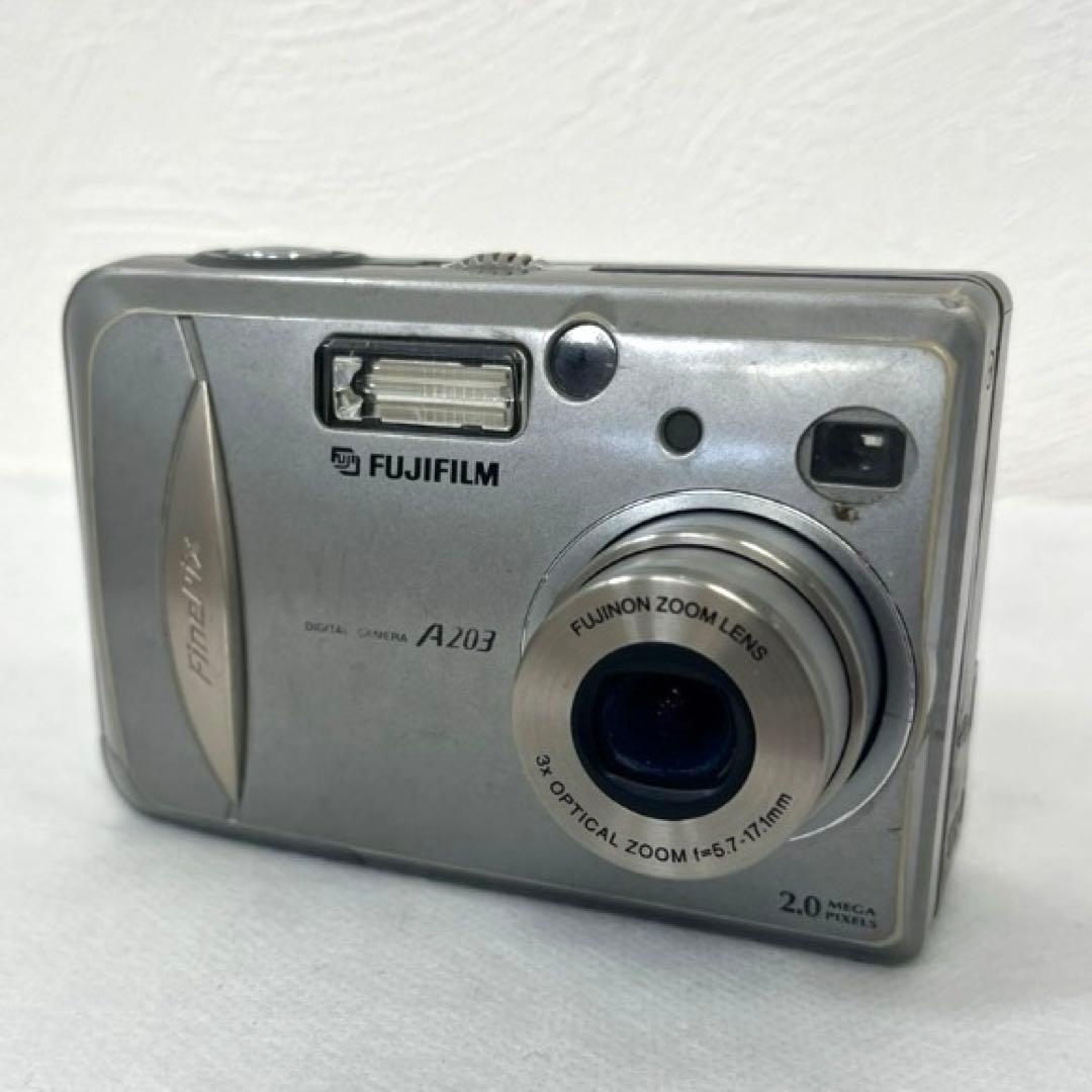 【通電確認済】FUJIFILM FinePix A203 ファインピクス