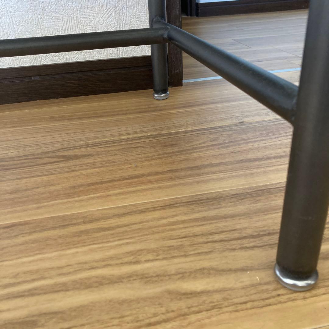 机　デスク　アイアンウッド　ビンテージ　アンティーク　レトロ