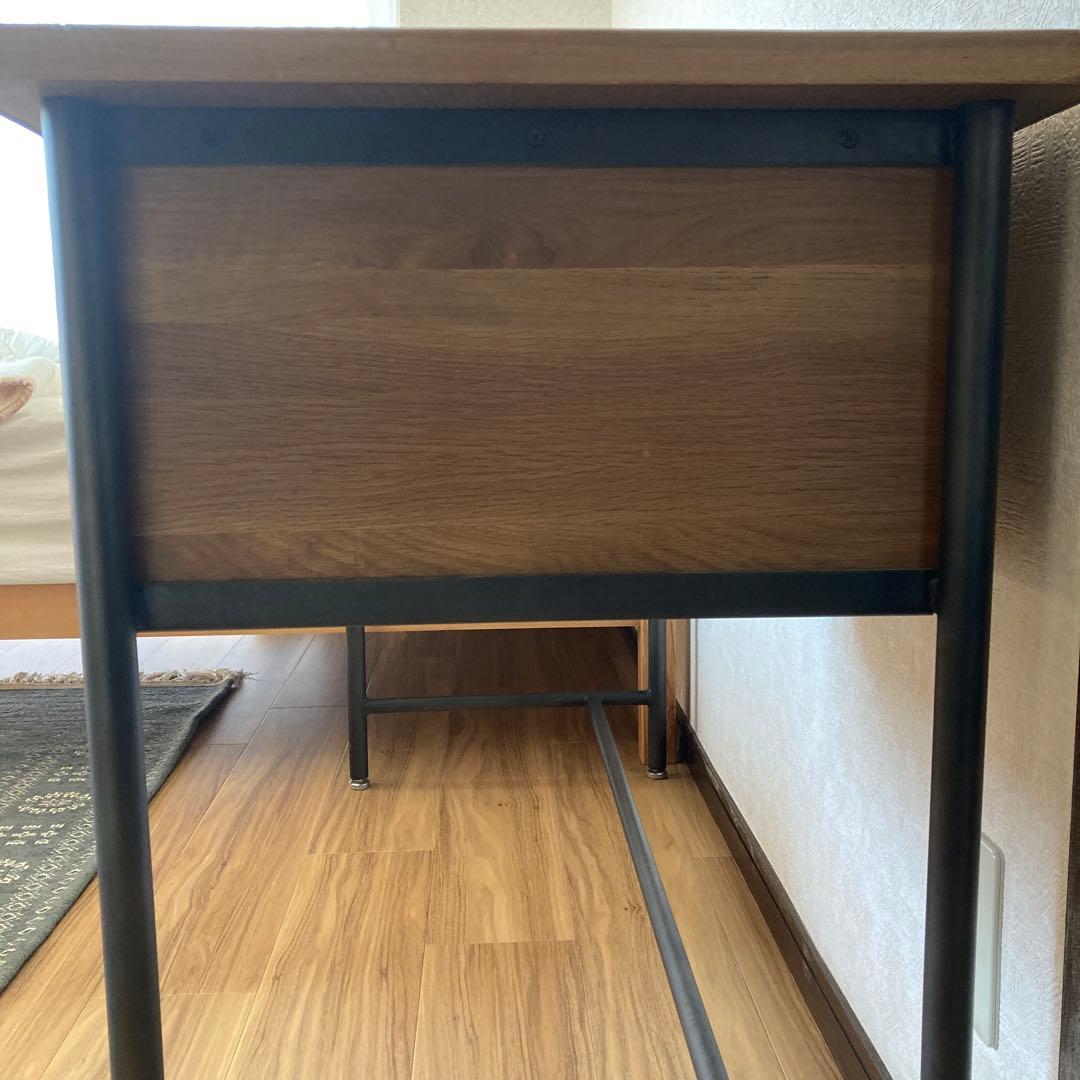 机　デスク　アイアンウッド　ビンテージ　アンティーク　レトロ