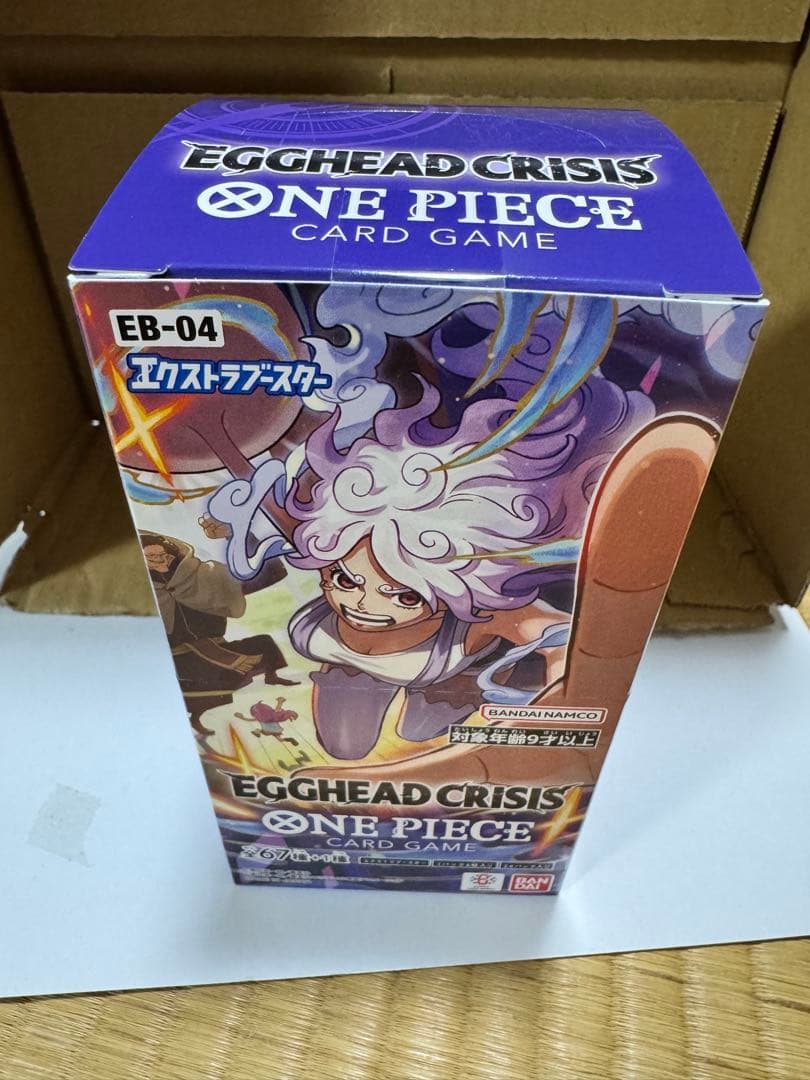 【テープ付き】エッグヘッドクライシス 1BOX ワンピースカードゲームEB-04
