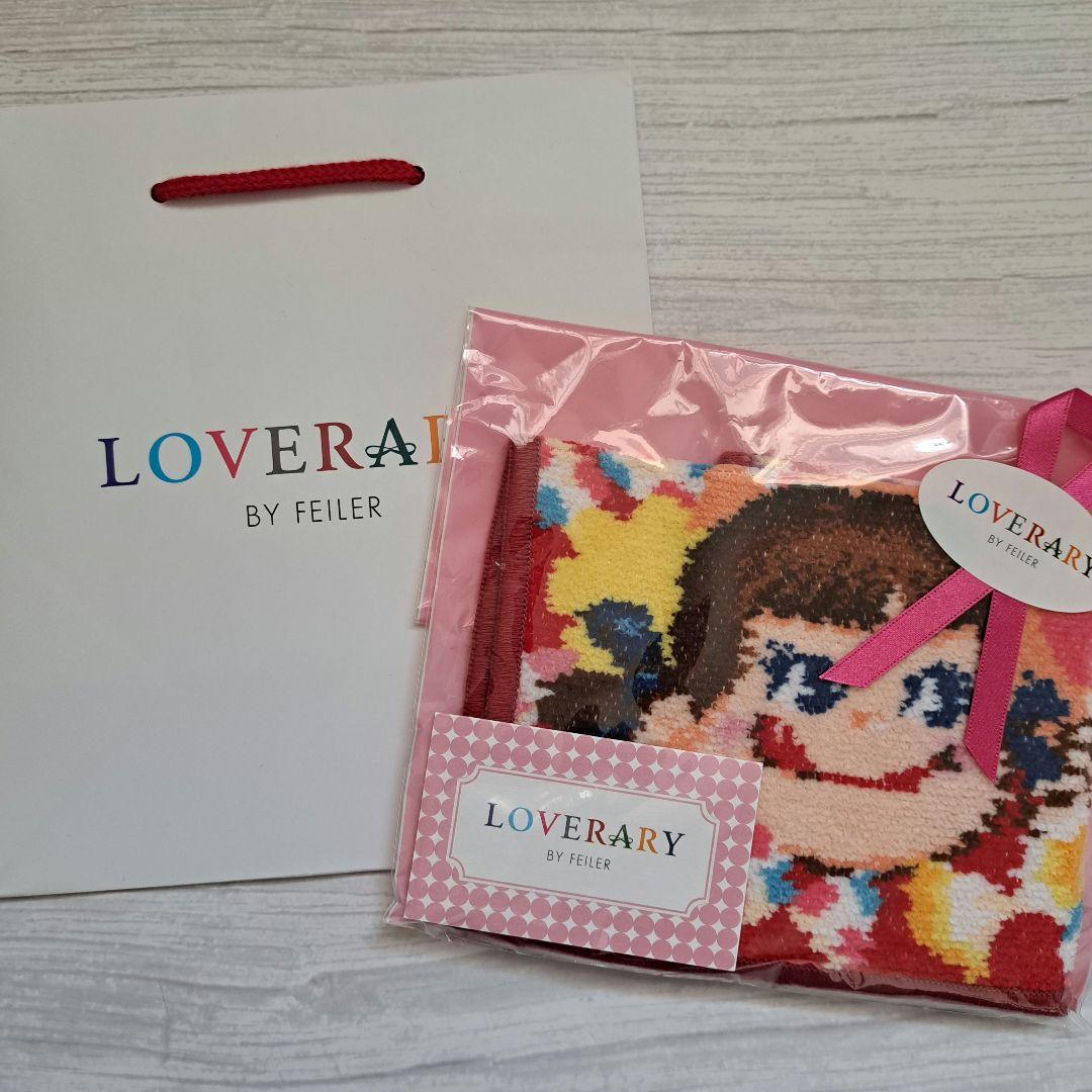 【新品未使用未開封】フェイラー　ぺこちゃんコラボハンカチ　ショッパー付き