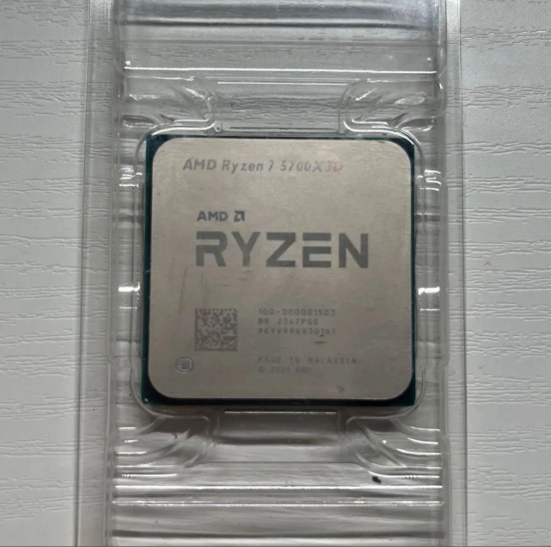 【専用】AMD Ryzen 7 5700X3D バルク