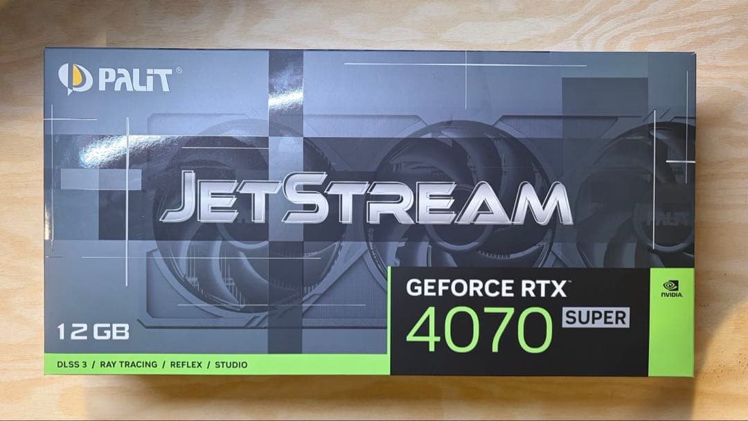 グラフィックボード・グラボ・ビデオカード Nvidia GeForce RTX 4070 Super (Palit)