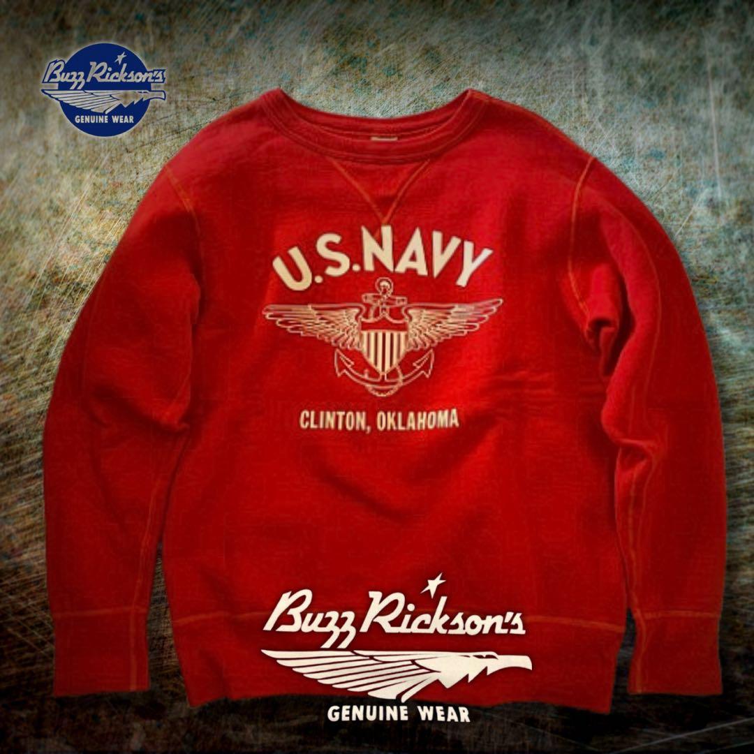 『際立ち◎』Buzz Rickson's(バズリクソンズ)プリントスウェット