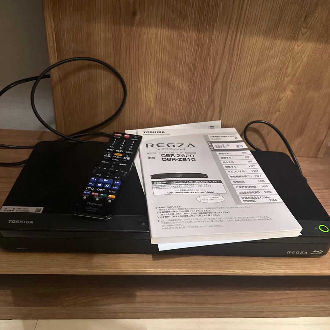 TOSHIBA REGZA DBR-Z610 ブルーレイレコーダー