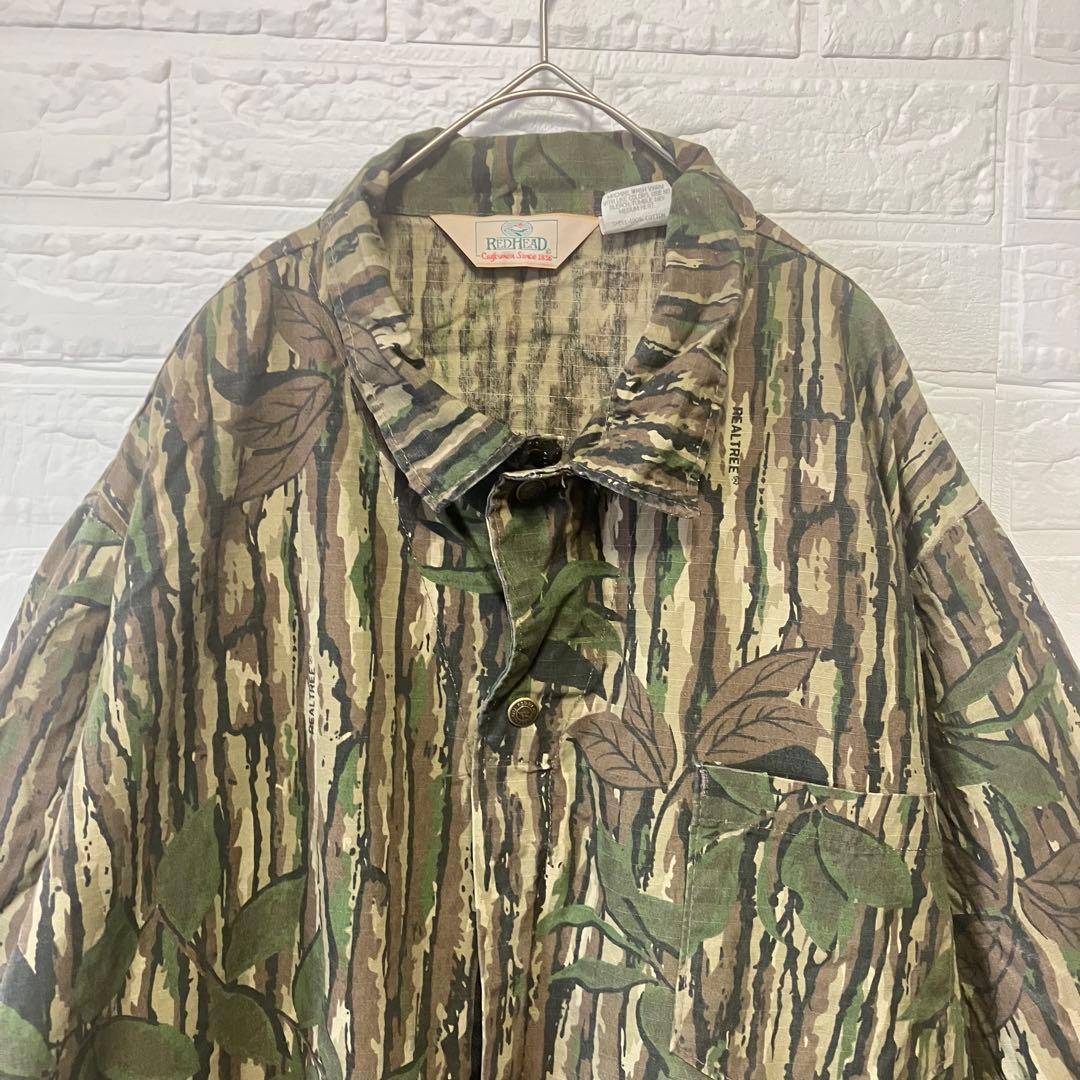 ●Z13【アメリカ製】つなぎ カモフラージュ柄 グリーン系 men's【2XL】