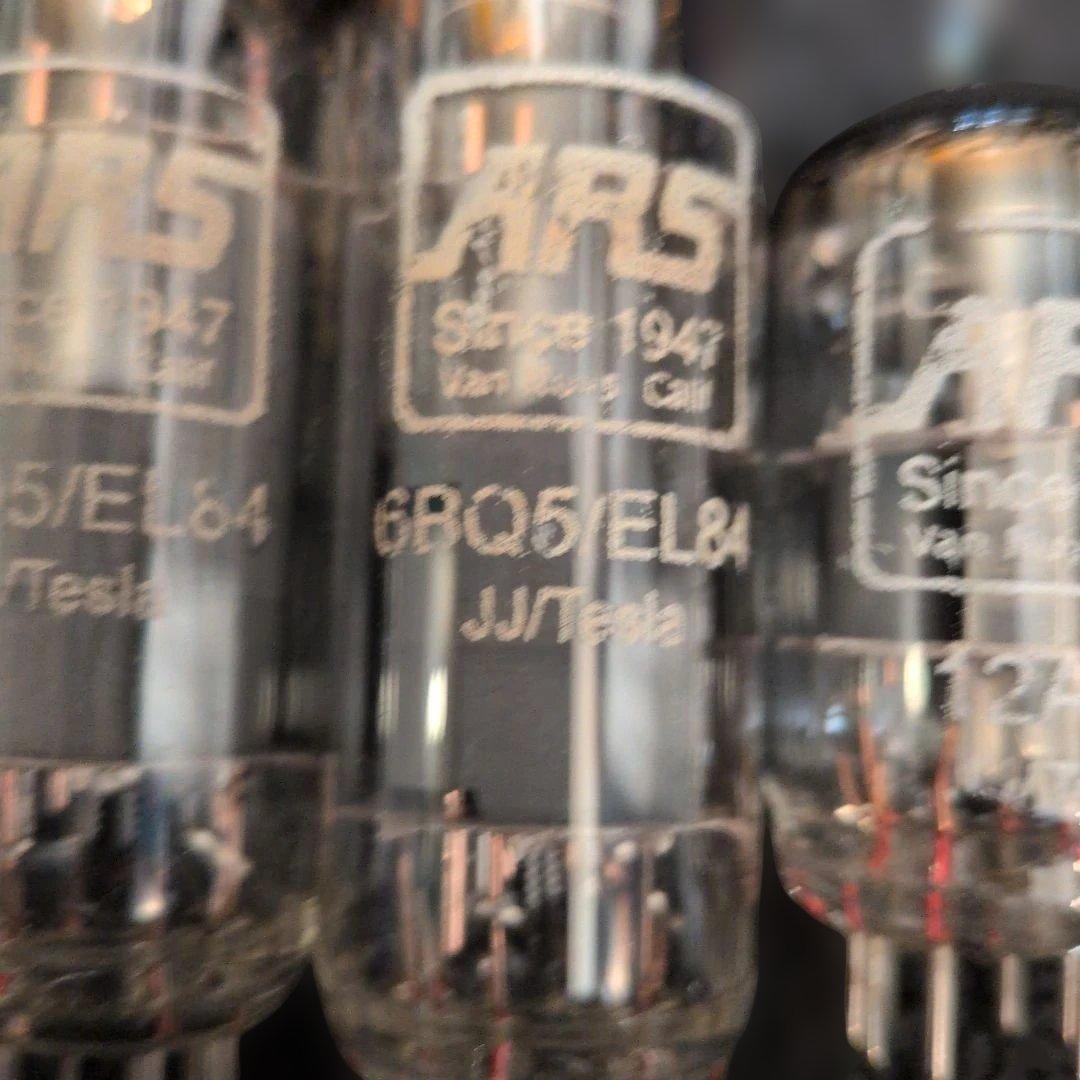 ARS TESLA 真空管セット 6BQ5/EL84 12AX7