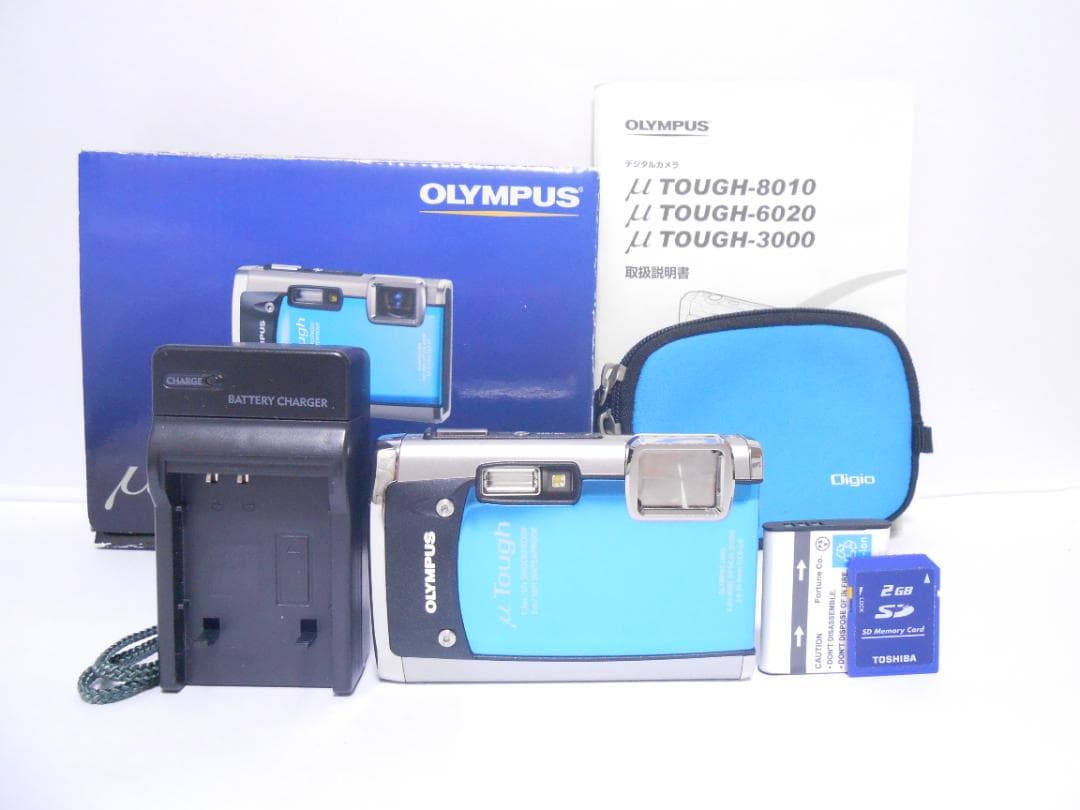【お値下げ歓迎・美品】OLYMPUS μ TOUGH-6020 ブルー