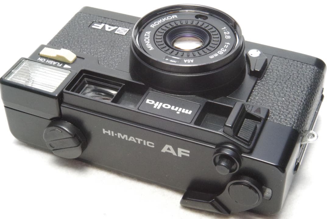 minolta HI-MATIC AF ハイマチック 元箱 保証書 動確済 美品