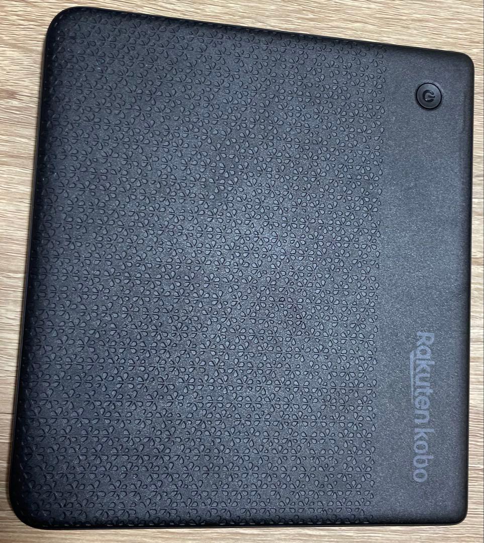 KoboLibraColourブラック＋9H保護フィルム＋手帳型カバーほぼ未使用