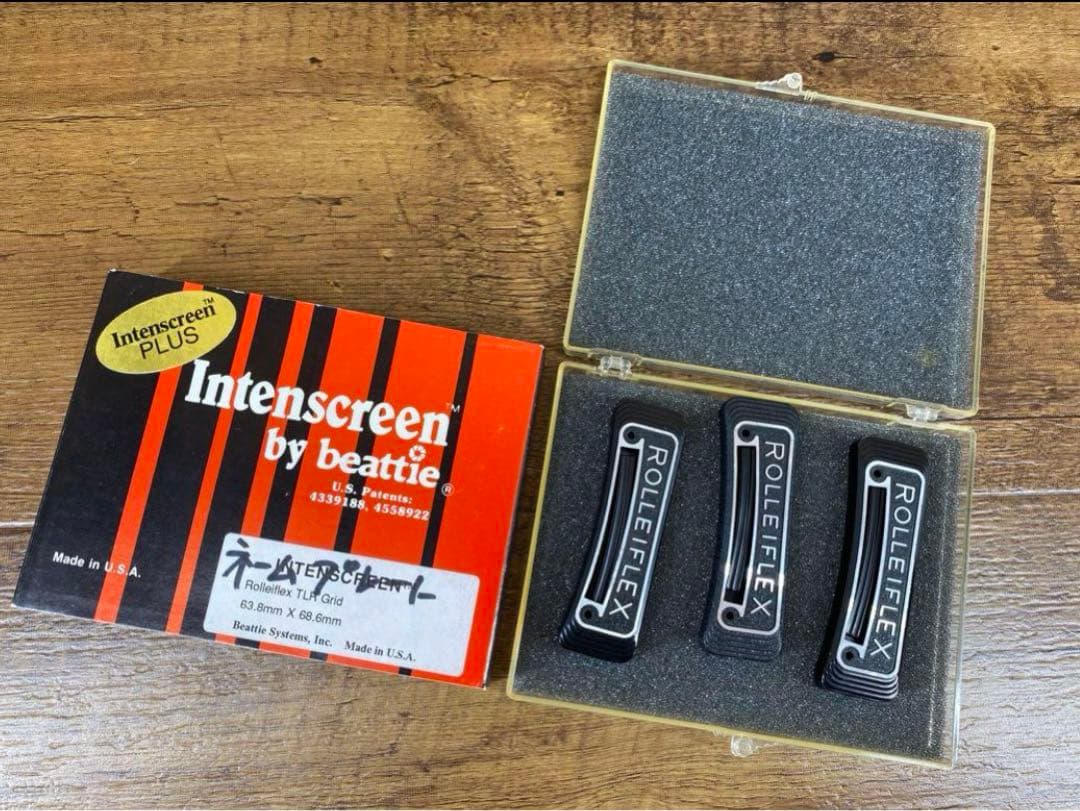 ROLLEIFLEX ローライフレックス　ネームプレート　3点セット　G-170