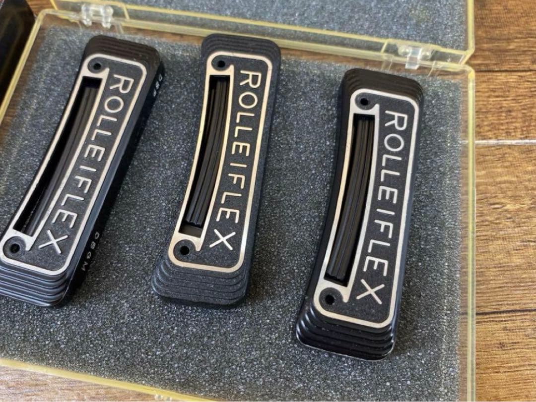 ROLLEIFLEX ローライフレックス　ネームプレート　3点セット　G-170