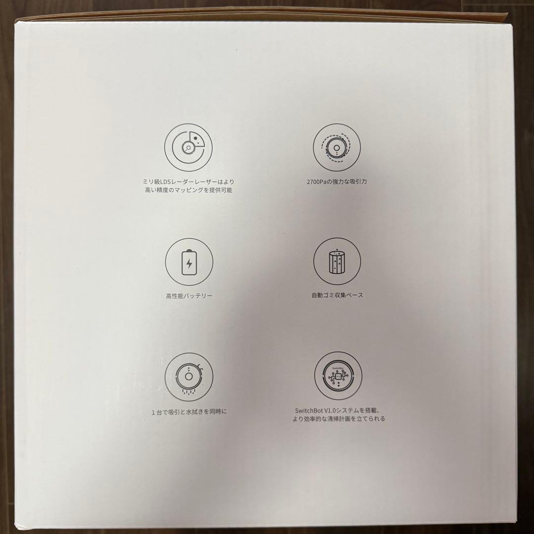 新品❗️SwitchBot 掃除機 S1 Plus(W)(吸尘+湿擦+紧凑集尘)