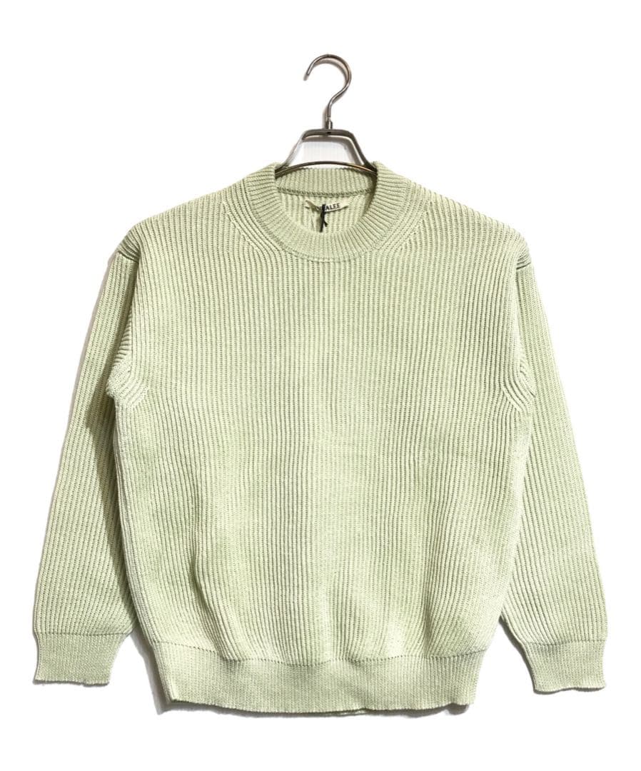 トップス AURALEE HEMP RIB KNIT BIG P/O