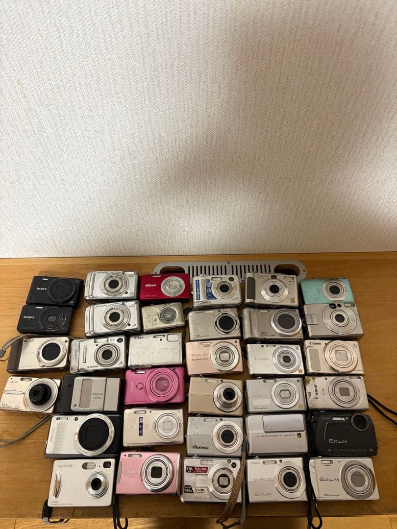 【ジャンク品】デジタルカメラ34台　まとめ