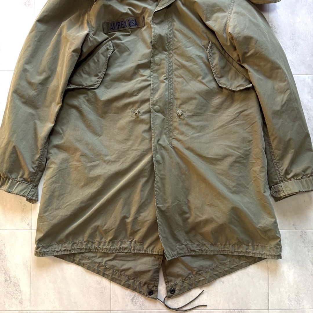 【美品】アヴィレックス M-65 フィッシュテール モッズパーカー ライナー付き