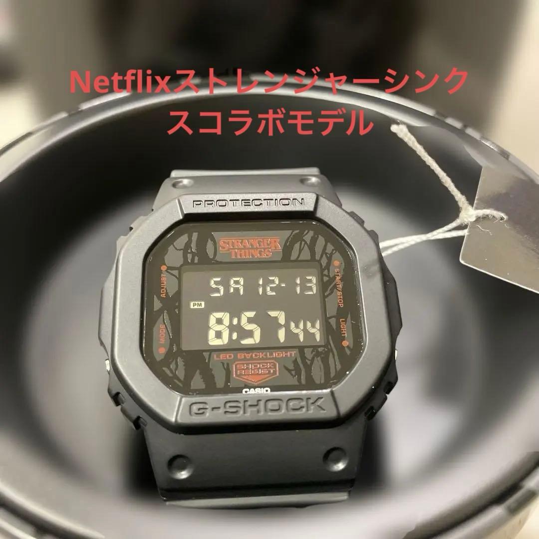 G-SHOCK DW-5600STT-1JR ストレンジャー・シングス
