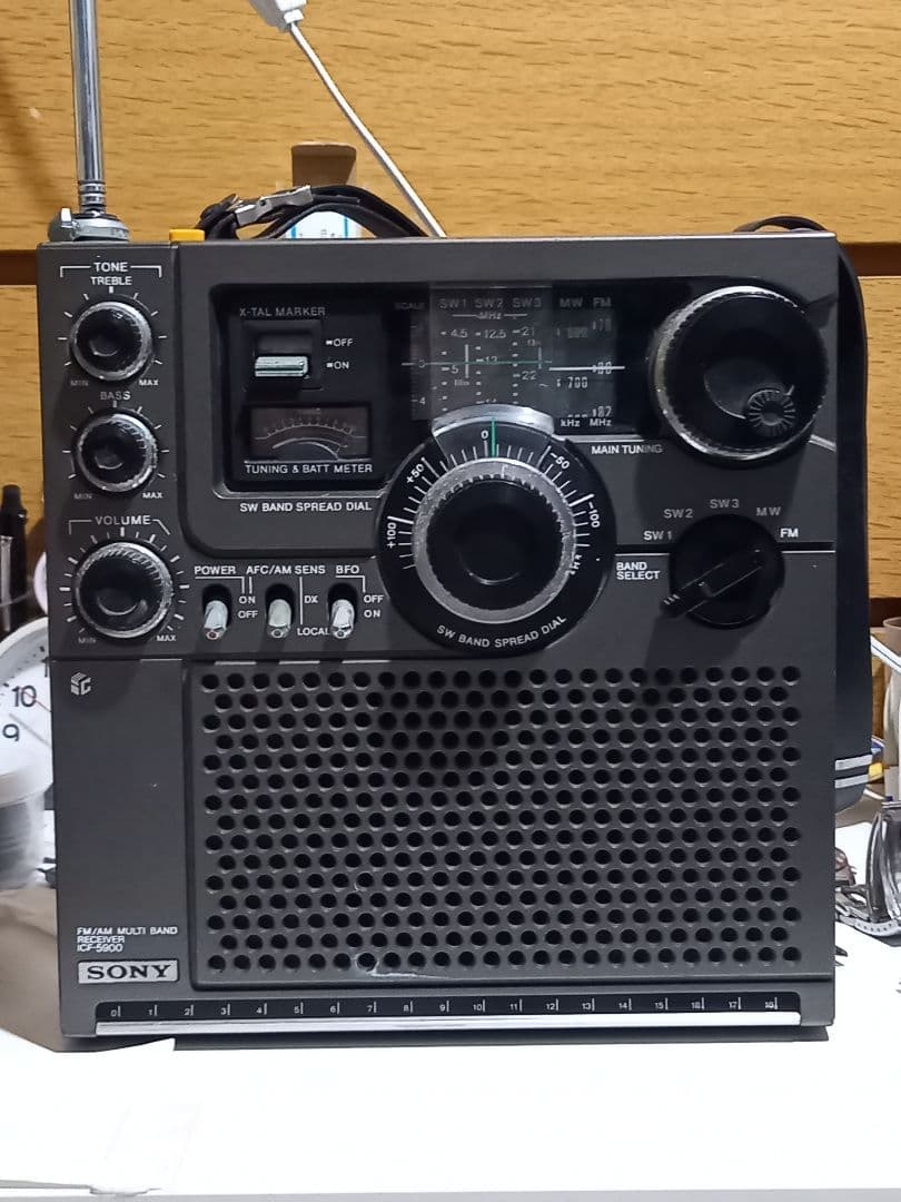 SONY ICF-5900 ラジオ　スカイセンサー
